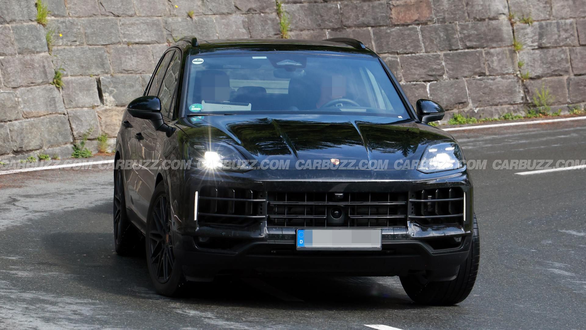 保时捷卡宴 Cayenne 第三代改款原型路测图曝光