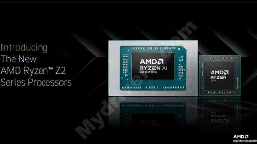 AMD锐龙Z2掌机处理器双剑齐发！Zen2到Zen5四世同堂