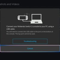 Switch2截图直连PC传输 但USB端口使用存在隐藏限制