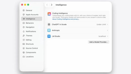 Swift Assist 进化：苹果 Xcode 26 可接入端侧、Claude 等 AI 编程模型