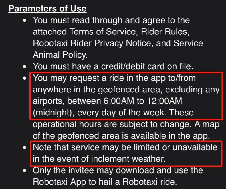 特斯拉提供Robotaxi试运营更多细节 为何引发外界一阵担忧？