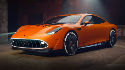 AMG GT XX概念车全球首发：3轴向磁通电机、1360马力！