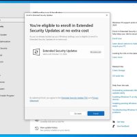 微软向个人和企业开放Windows 10 ESU扩展安全更新注册 需付费或积分兑换
