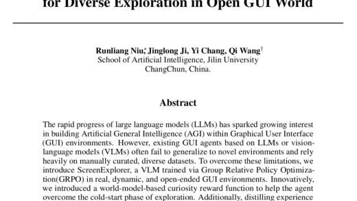 AI开始“自由玩电脑”了！吉大提出“屏幕探索者”智能体