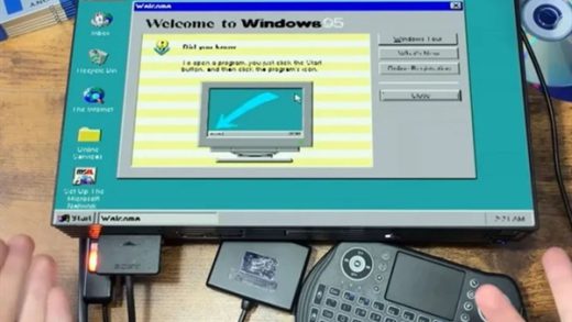 索尼PS2成功运行Windows 95！《Doom》启动遗憾失败