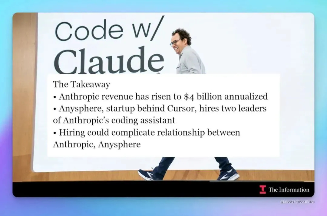 Cursor也挖人了：Claude Code开发主管和产品经理被一锅端