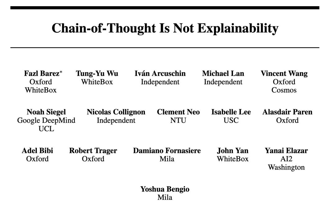 Bengio亲手戳穿CoT神话，LLM推理是假象，25％顶会论文遭打脸