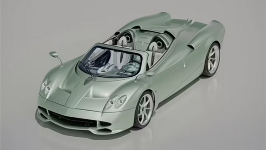 帕加尼新神车降临！全球仅10台 价格超过0.5个小目标