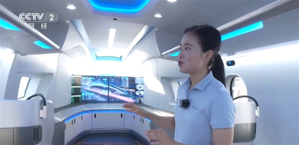 时速600公里贴地飞行!中国超导电动高速磁浮列车首次亮相