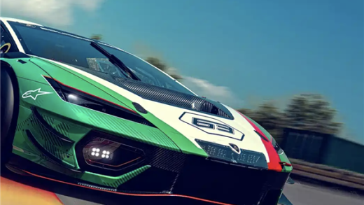 赛道利器！兰博基尼Temerario GT3亮相：碳纤维车身+极致空气套件