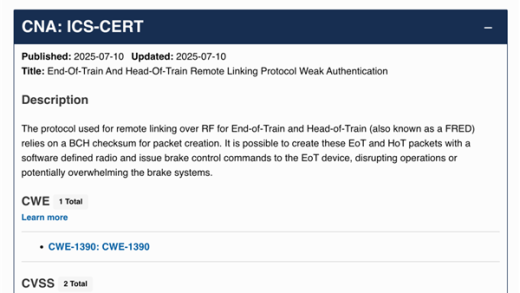 如何用500美元远程操控美国一列高速行进的火车
