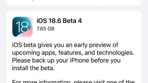 苹果发布iOS 18.6 RC：国行AI依然没戏