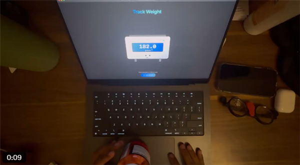 实在是厉害!MacBook触控板秒变电子秤:只需一款开源软件