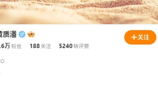 重掌大旗！黄质潘认证改为星纪魅族集团CEO