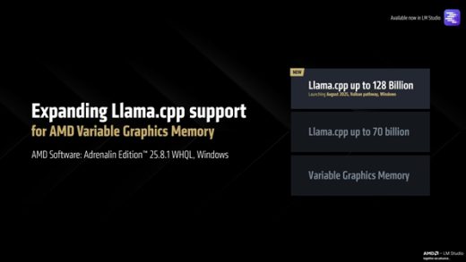 唯一本地跑1280亿参数大模型！AMD锐龙AI Max+ 395重磅升级