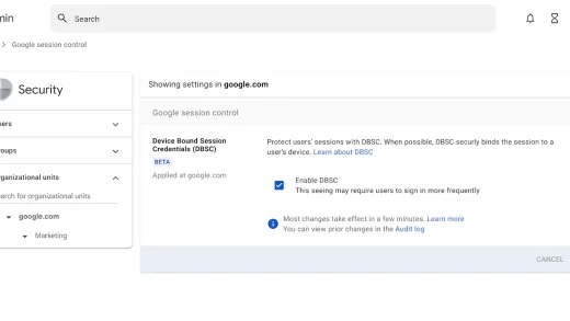 Google推出三项增强功能来帮助组织打击Cookie和授权令牌盗窃