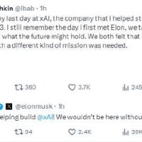 马斯克旗下xAI联合创始人巴布什金离职 创办自己的风投公司