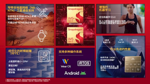 GPS精度提升50%！高通发布新骁龙W5：全球首批支持卫星通信可穿戴平台