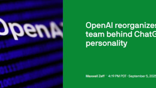 OpenAI重组GPT-5“灵魂”团队 亚裔女负责人遭调离