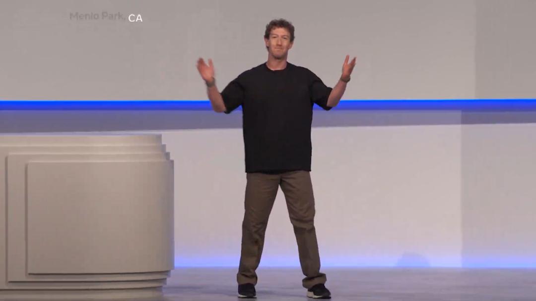 带屏 AI 眼镜登场，Meta「眼镜全家桶」炸街了