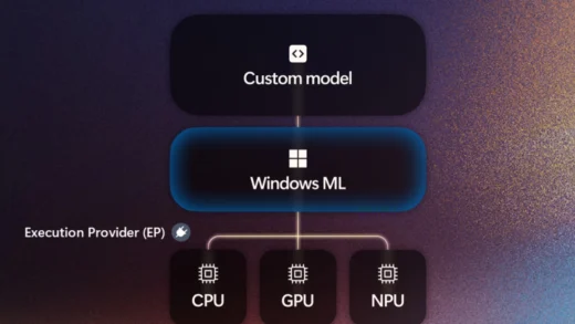 微软宣布Windows ML正式发布 开发者现可在PC上轻松构建AI应用