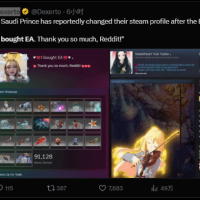 土豪操作！沙特王子Steam改名：我买下了EA