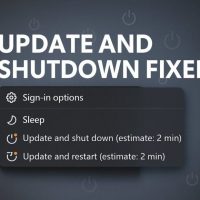 微软修复选择”更新Windows并关机”后会重启电脑的错误