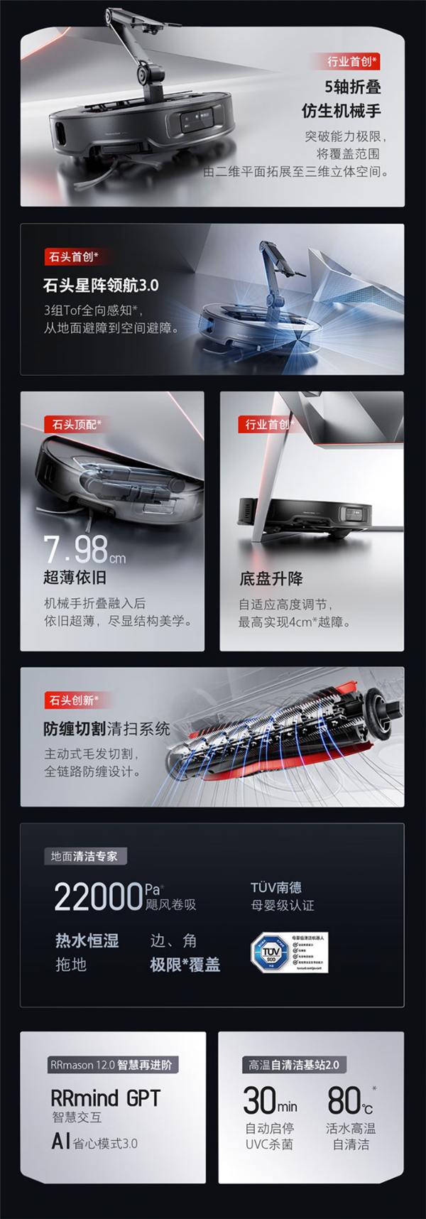 石头G30 Space探索版荣获《时代周刊》2025年度最佳发明奖：行业首发仿生机械手