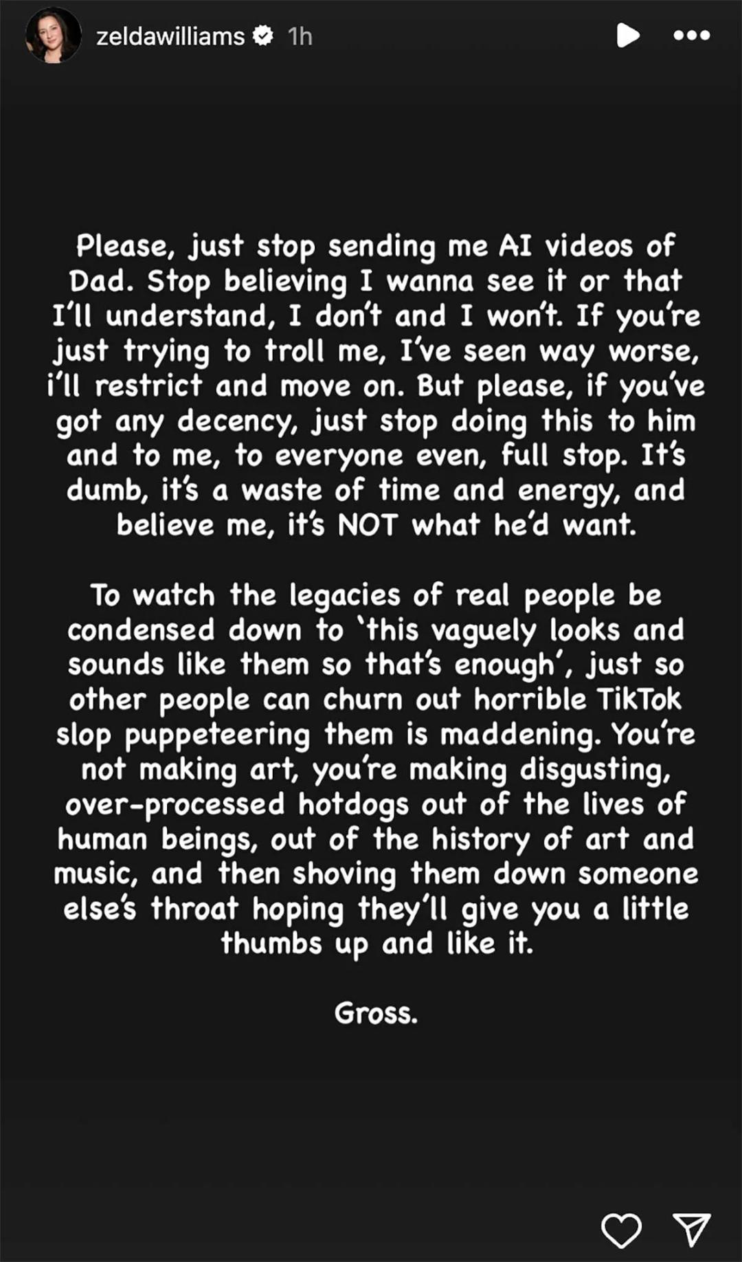 Sora2“复活”已故名人，家属强烈反对