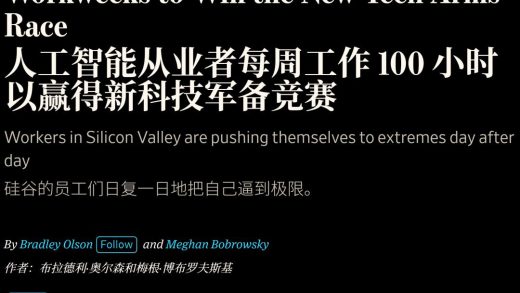 硅谷AI研发精英，每周需工作100小时