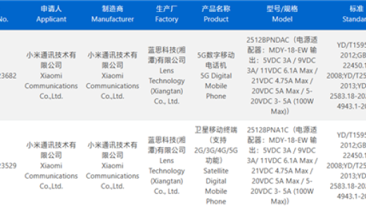 元旦前登场！小米17 Ultra通过认证：顶配支持北斗+天通双卫星