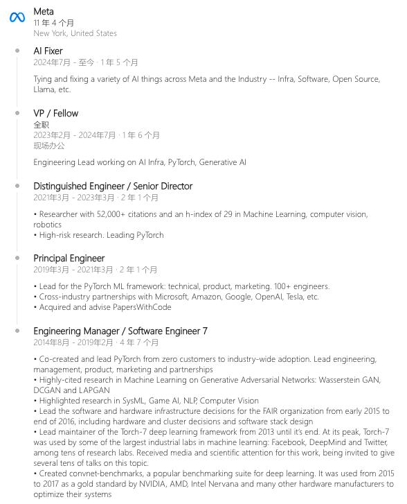 “我不想永远只做PyTorch，不愿像Linus几十年都被绑在同一件事情上！”PyTorch之父发离职长文，告别Meta