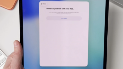 M5 iPad Pro被提前开箱激活：苹果直接远程锁机 彻底变砖！