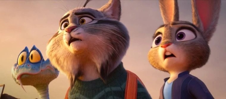 是蛇啊！ 迪士尼发布《疯狂动物城2》新剧照