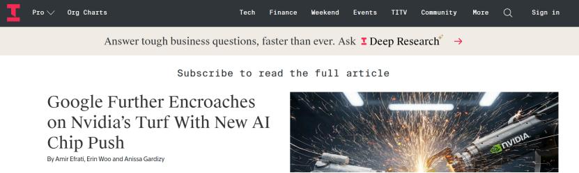 谷歌 Ironwood TPU 突袭，英伟达 GPU 迎来挑战者？