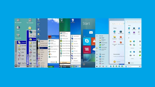 诞生30年！历代Windows开始菜单对比：Windows 7不是最佳 你最喜欢哪一代