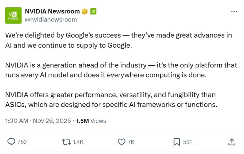 谷歌 Ironwood TPU 突袭，英伟达 GPU 迎来挑战者？