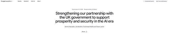 谷歌 DeepMind 将在英国开设人工智能实验室 专注新材料研发