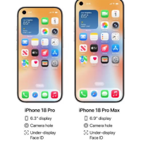 苹果将对iPhone 18外形大调整：弃药丸状挖孔 改用左上角单打孔