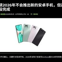 手机市场再无“小而美”？华硕暂停手机业务，小众品牌集体逼近「斩杀线」