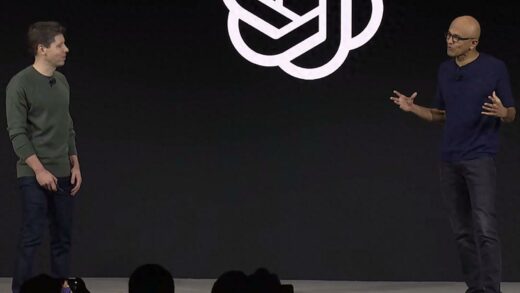 微软CEO萨蒂亚·纳德拉突然造访OpenAI的DevDay大会