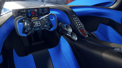 布加迪新车内饰官图发布：搭载8.0T四涡轮增压发动机 售3117万起