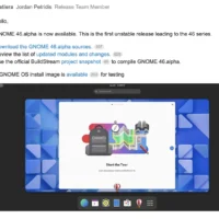 GNOME 46 桌面环境发布首个 Alpha 版本，支持 RDP 远程桌面协议