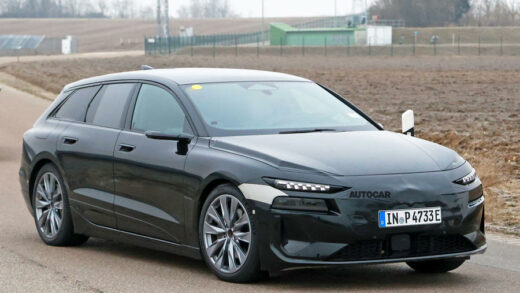 奥迪 A6 Avant e-tron 电动旅行车最新谍照曝光，剑指宝马 i5 Touring