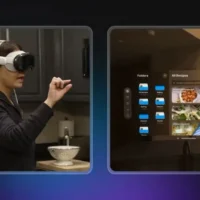 戴着苹果 Vision Pro 头显工作、做菜是什么体验