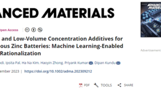 有望媲美锂电 水系锌电池寿命被大幅延长 成本极低又安全