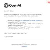 OpenAI 计划下周推出 GPT 商店，可销售 / 共享定制聊天机器人