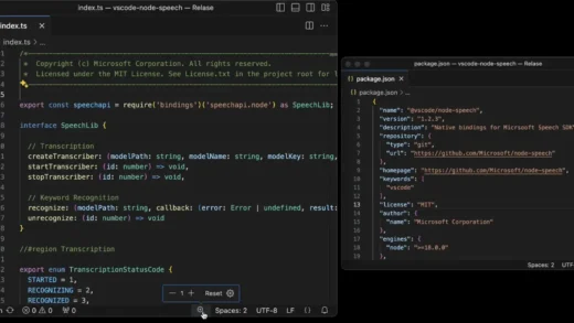 微软 VS Code 更新 1.86 版本：支持独立调整窗口缩放级别、语音唤醒 AI 等