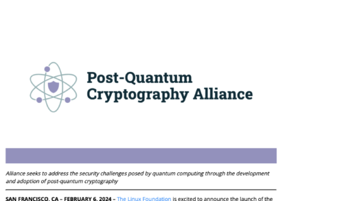携手应对“量子计算机可破解现有加密技术”困境，Linux 基金会与谷歌、IBM 组建联盟开发新一代算法