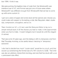 用了 30 年的“临时解决方案”：Windows 格式化对话框背后的故事
